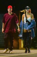 HAILEY and Justin BIEBER Night Out in Beverly Hills 10/19/2019