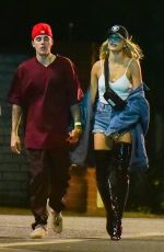 HAILEY and Justin BIEBER Night Out in Beverly Hills 10/19/2019