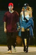 HAILEY and Justin BIEBER Night Out in Beverly Hills 10/19/2019