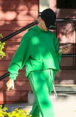 HAILEY BIEBER Arrives at a Recording Studio in Los Angeles 10/08/2019