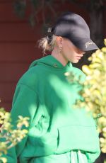 HAILEY BIEBER Arrives at a Recording Studio in Los Angeles 10/08/2019