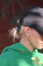 HAILEY BIEBER Arrives at a Recording Studio in Los Angeles 10/08/2019
