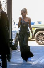 HAILEY BIEBER Arrives at Nine Zero One Salon in West Hollywood 10/15/2019