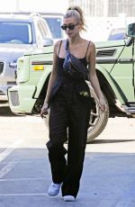HAILEY BIEBER Arrives at Nine Zero One Salon in West Hollywood 10/15/2019