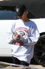 HAILEY BIEBER at Barneys New York in Beverly Hills 10/04/2019