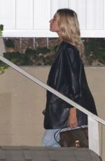HAILEY BIEBER at Wednesday Night Church Service in Hollywood 10/16/2019