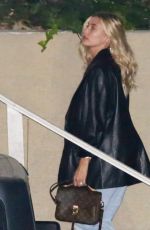 HAILEY BIEBER at Wednesday Night Church Service in Hollywood 10/16/2019