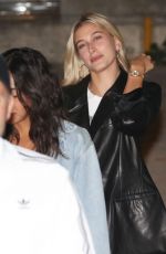 HAILEY BIEBER at Wednesday Night Church Service in Hollywood 10/16/2019