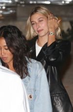 HAILEY BIEBER at Wednesday Night Church Service in Hollywood 10/16/2019