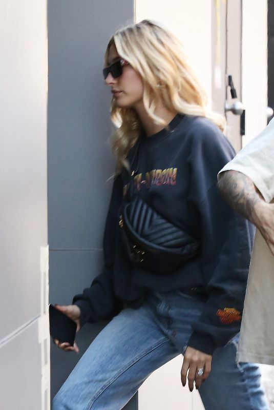 HAILEY BIEBER Out and About in Beverly Hills 10/14/2019