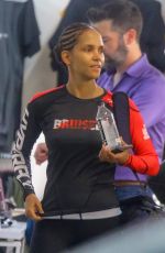 HALLE BERRY Leaves a Gym in New York 10/08/2019