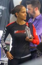 HALLE BERRY Leaves a Gym in New York 10/08/2019