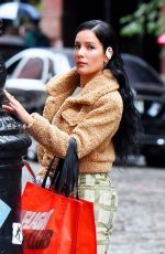 HALSEY on the Set of Beats Pro Headset Commercial in New York 10/09/2019