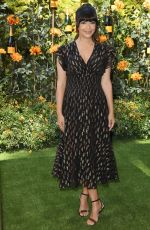 HANNAH SIMONE at Veuve Clicquot Polo Classic at Will Rogers State Park in Los Angeles 10/05/2019