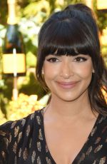 HANNAH SIMONE at Veuve Clicquot Polo Classic at Will Rogers State Park in Los Angeles 10/05/2019