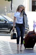 HEIDI KLUM Arrives at America