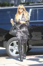 HEIDI KLUM Arrives at America