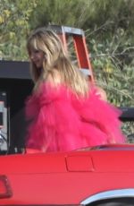 HEIDI KLUM at a Photoshoot on the Beach in Malibu 10/23/2019