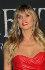 HEIDI KLUM at Maleficent: Mistress of Evil Premiere in Los Angeles 09/30/2019