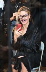 HEIDI KLUM Costume Unfold on Amazon Display Window Live Begins in New York 10/31/2019