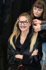 HEIDI KLUM Costume Unfold on Amazon Display Window Live Begins in New York 10/31/2019