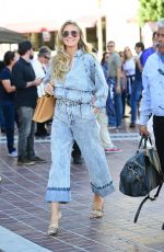 HEIDI KLUM in Double Denim Out in Los Angeles 10/06/2019