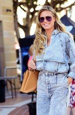 HEIDI KLUM in Double Denim Out in Los Angeles 10/06/2019