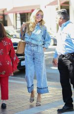 HEIDI KLUM in Double Denim Out in Los Angeles 10/06/2019
