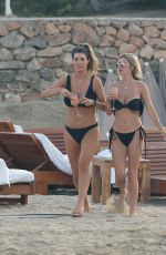 HELEN WOOD in Bikini at a Beach in Ibiza 10/01/2019