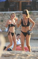 HELEN WOOD in Bikini at a Beach in Ibiza 10/01/2019