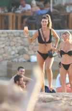 HELEN WOOD in Bikini at a Beach in Ibiza 10/01/2019