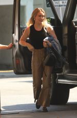 HILARY DUFF at a Gas Station in Beverly Hills 10/13/2019