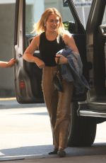 HILARY DUFF at a Gas Station in Beverly Hills 10/13/2019