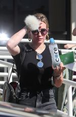 HILARY DUFF at a Gas Station in West Hollywood 10/21/2019