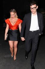 HILARY DUFF Leaves 5th Adopt Together Baby Ball Gala in Los Angeles 10/12/2019