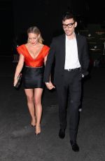HILARY DUFF Leaves 5th Adopt Together Baby Ball Gala in Los Angeles 10/12/2019