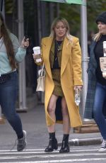 HILARY DUFF on a Break from Filming Lizzie McGuire in New York 10/29/2019