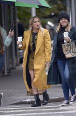 HILARY DUFF on a Break from Filming Lizzie McGuire in New York 10/29/2019