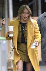 HILARY DUFF on a Break from Filming Lizzie McGuire in New York 10/29/2019