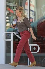 HILARY DUFF Out and About in Los Angeles 10/05/2019