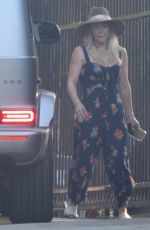 HILARY DUFF Out for a Late Lunch in Studio City 10/21/2019