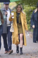 HILARY DUFF Out for Coffee in New York 10/29/2019