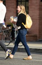 HILARY DUFF Out in Studio City 10/14/2019