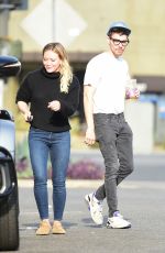 HILARY DUFF Out in Studio City 10/14/2019