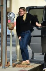 HILARY DUFF Out in Studio City 10/14/2019