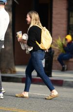 HILARY DUFF Out in Studio City 10/14/2019