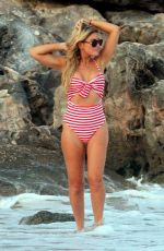HOFIT GOLAN in Swimsuit on Vacation in Tulum 10/21/2019