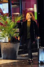 HOLIDAY GRAINGER on the Set of Capture in London 10/14/2019