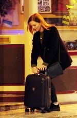 HOLIDAY GRAINGER on the Set of Capture in London 10/14/2019
