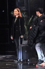 HOLIDAY GRAINGER on the Set of Capture in London 10/14/2019